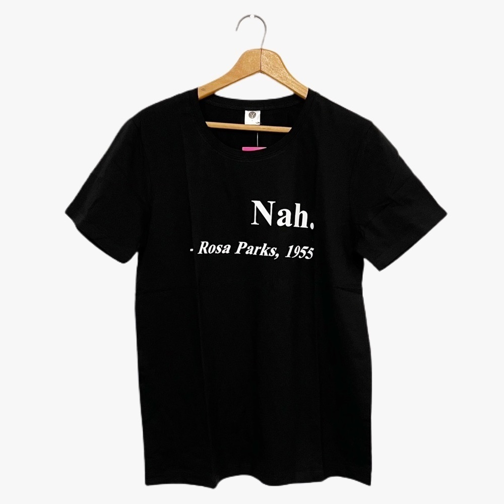 NWT Rosa Parks Nah Short Sleeve T Shirt Womens Size Medium - Picture 2 of 8